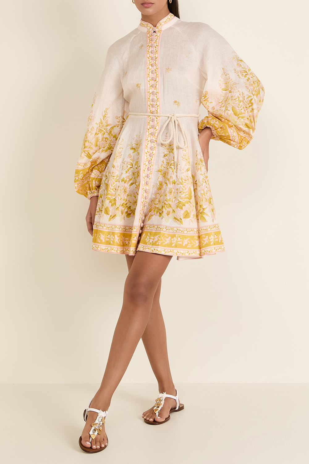 שמלת מיני גולדן